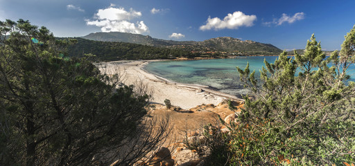 Spiaggia Grande Pevero Costa Smeralda Sardegna Italia