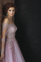 Beautiful bride woman 
