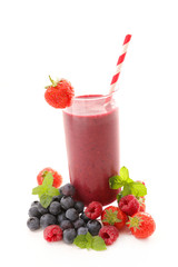 berry fruit smoothie