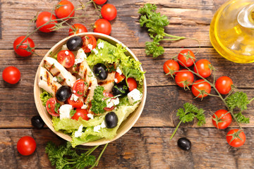 chicken vegetable salad