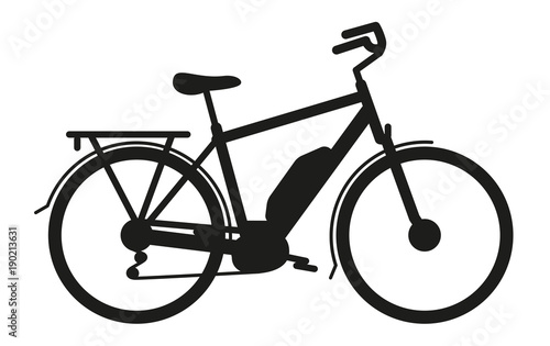 dessin bicyclette ecologique elestrique