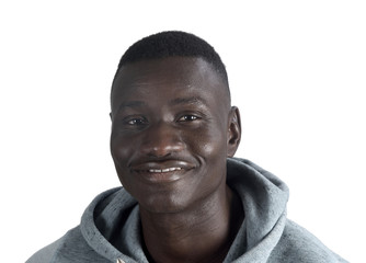 Obraz premium portrait of african man on white background