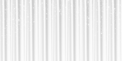 Obraz premium カーテン 白 