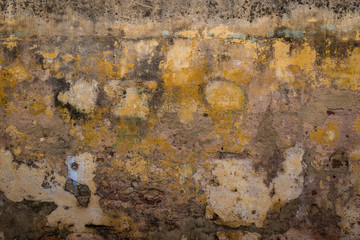 old painted wall
