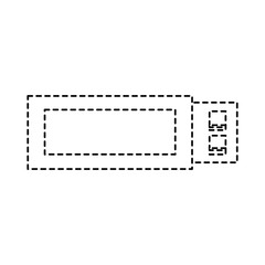 usb flash memory backup technology icon vector illustration pictogram design