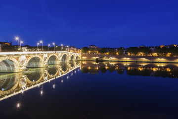 Naklejka premium Pont Neuf in Toulouse