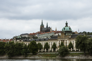 Fototapeta na wymiar View of the Old Town of Prague. Czech Republic