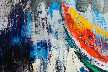 painted abstract background