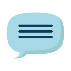 speech bubble isolated icon vector illustration design