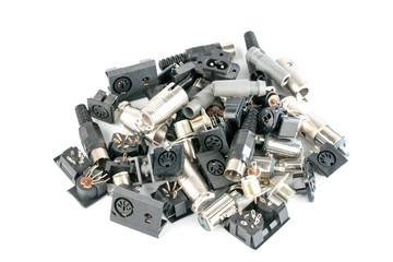 different radio electronic components