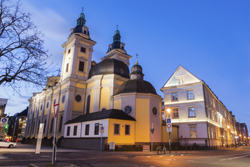 Fototapeta na wymiar St. Andrew's Church in Dusseldorf