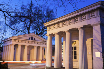 Obraz premium Ratingen Gate in Dusseldorf