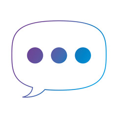 speech bubble isolated icon vector illustration design