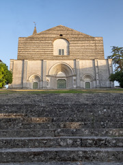 Fototapeta na wymiar Church of San Fortunato in Todi, Umbria