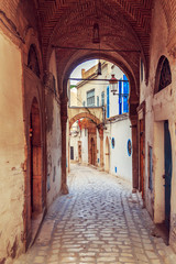 Medina of Tunisia. Old town.