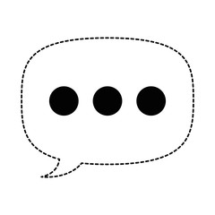 speech bubble isolated icon vector illustration design