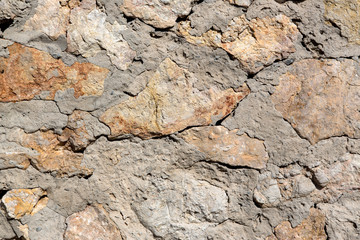 A texture of stones, also suitable as a background
