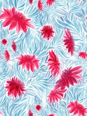 Fototapeten Seamless background. Flower. Background pattern - floral motifs. Wallpaper. Use printed materials, decoupage cards, posters, postcards, packaging. © gvinevera88