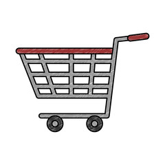 shopping cart isolated icon vector illustration design