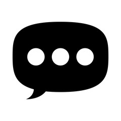 Fototapeta premium speech bubble isolated icon vector illustration design