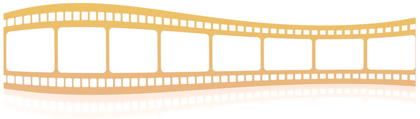 pellicule film photographique avec reflets