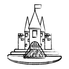Medieval castle icon image