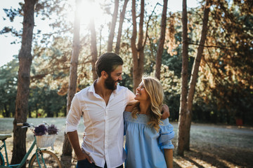 Enjoying the nature together