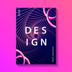 Creative design poster.