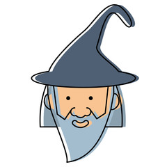 cartoon wizard icon
