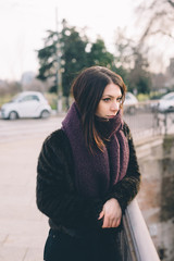 young beautiful woman