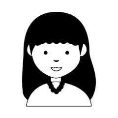 cartoon girl icon image