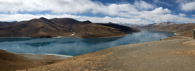 Yamdrok lake, Tibet