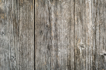 Old wooden texture, rough surface of gray planks
