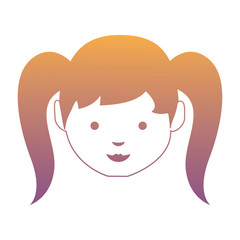 cartoon girl icon image