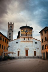 Fototapeta na wymiar Church of San Pietro bell tower