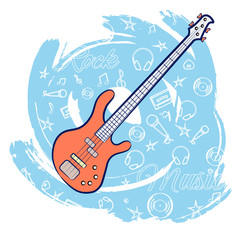 Guitar rock music-01