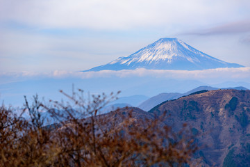 Fototapeta premium 富士山と雲海
