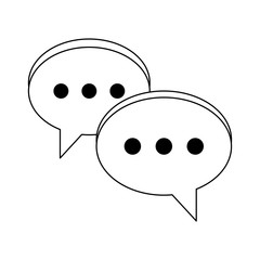 Chat bubble symbol