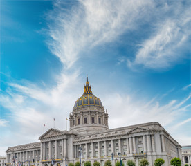 Obraz premium San Francisco City Hall Building