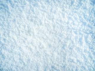 Blue snow background. Winter background.