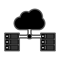 Cloud computing symbol