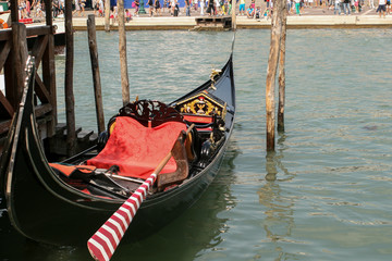 Fototapeta na wymiar Italy. Venice. gondola on the Grand canal
