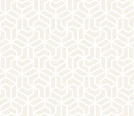 Obraz na płótnie Canvas Vector seamless pattern. Modern stylish abstract texture. Repeating geometric tiles
