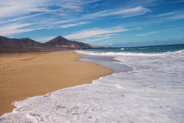 Beauty of the Cofete beach, Fuerteventura