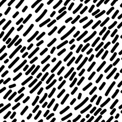 Hand drawn abstract pattern. Memphis group style