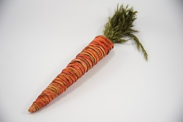 Easter straw carrot