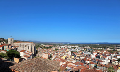 View from the hill above Hyères - Provence - FRANCE