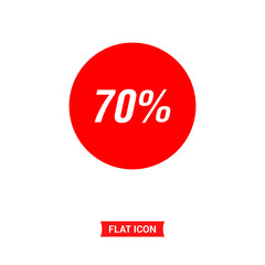 Discount vector icon