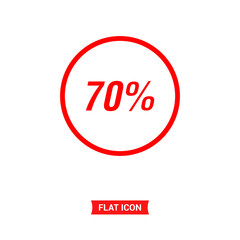Discount vector icon