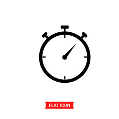Stopwatch vector icon
